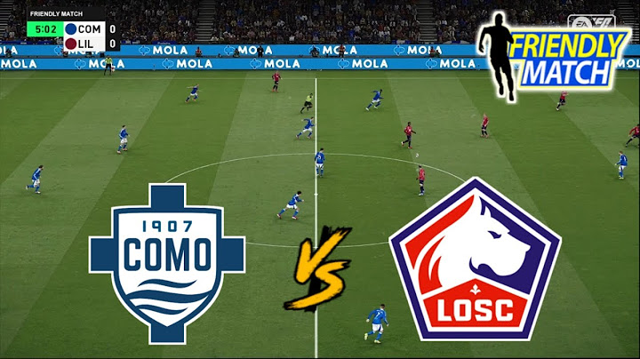 COMO 1907 vs LOSC LILLE | FRIENDLY MATCH 2025 | FOOTBALL LIFE 2025