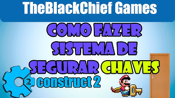 Como fazer o seu player segurar/carregar uma chave e destrancar a porta Construct2