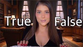 ASMR | Asking You 50 True or False Personal Questions