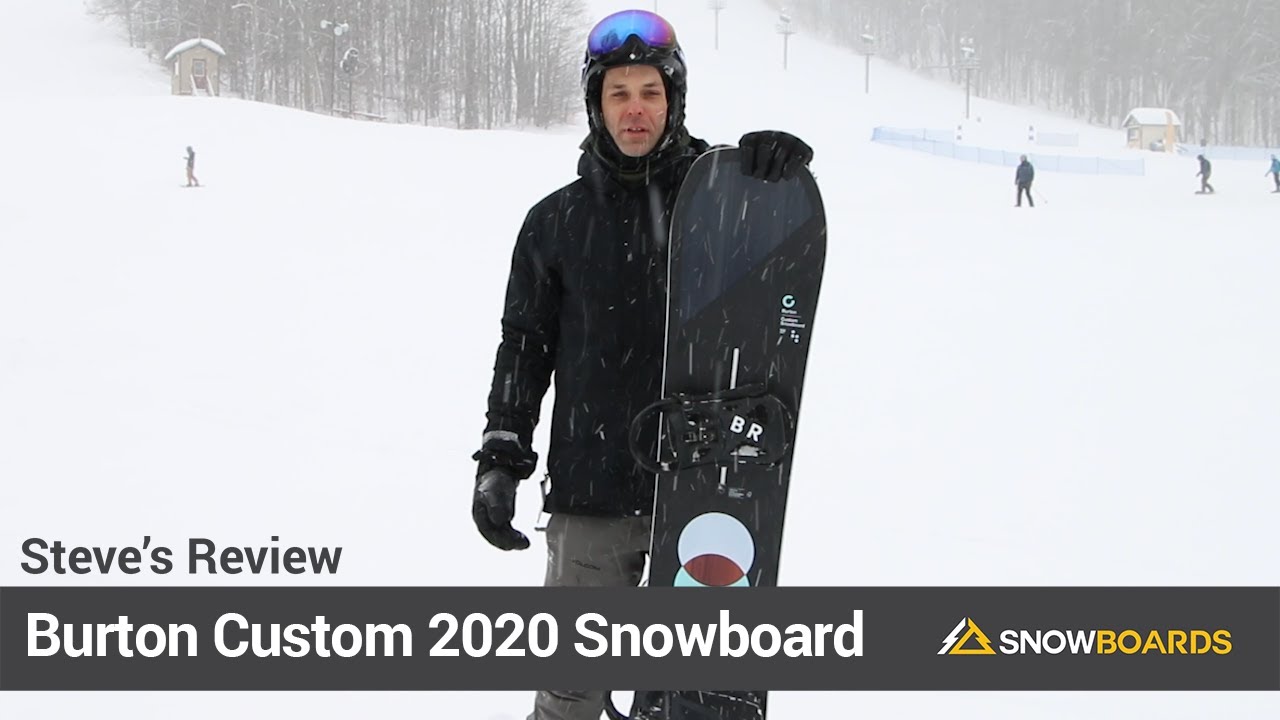 Steves Review-Burton Custom Snowboard 2020-Snowboards