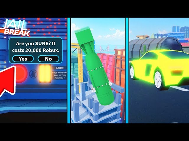 The Big Nuke In Jailbreak For 20 000 Robux Youtube