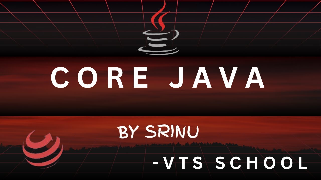 Core Java for Beginners | Day 3 | Real-Time Examples | VTS School ...