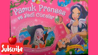Masal zamanı- Pamuk Prenses ve yedi Cüceler 🍎 - üç boyutlu kitap