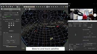 Indoor Paramount Taurus Direct Drive Satellite Tracking Demonstration