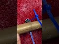This is the best way to secure a pipe #PipeHack #DIYTips #SmartFix #ToolTricks #LifeHack