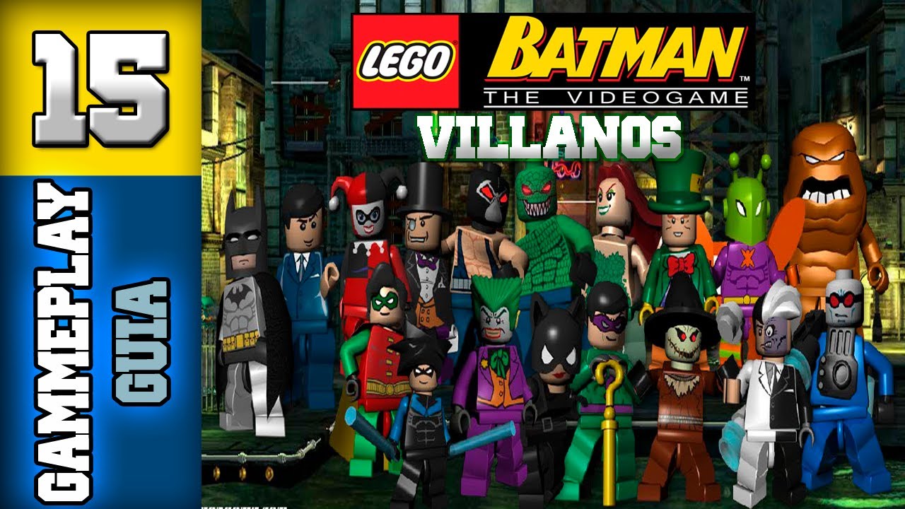 LEGO Batman 1 Guía - Español Parte 15 Villanos 
