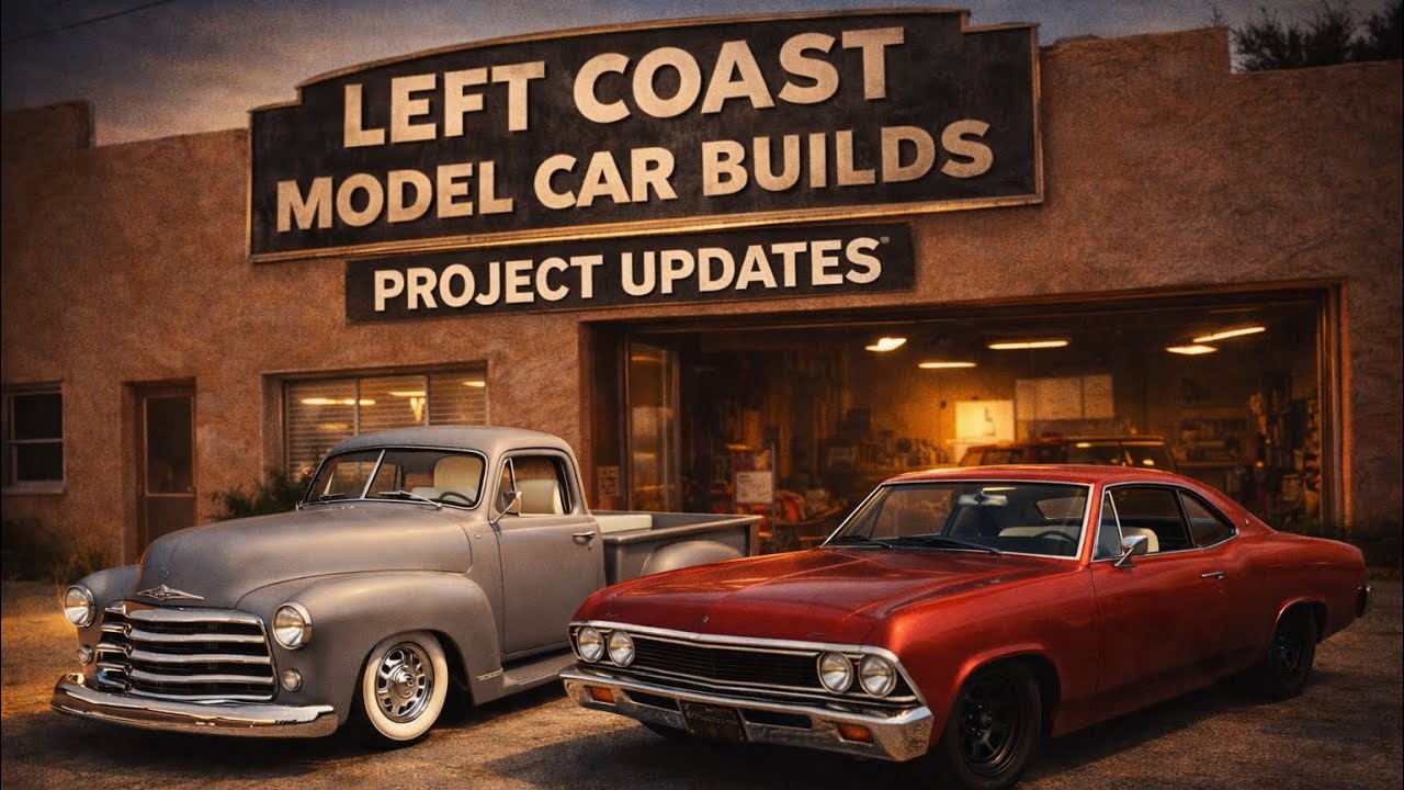 Model Car Project Updates | What's On The BENCH - YouTube
