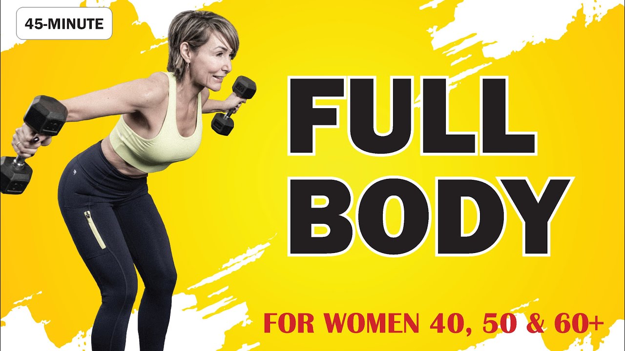 Superset Workout with Dumbbells for Women Over 40 [MUSCLE CONFUSION]