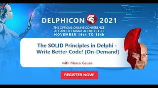 The SOLID Principles in Delphi  Write Better Code!