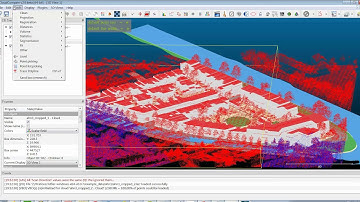 Visualize 3D OBJ and 3D points using CloudCompare