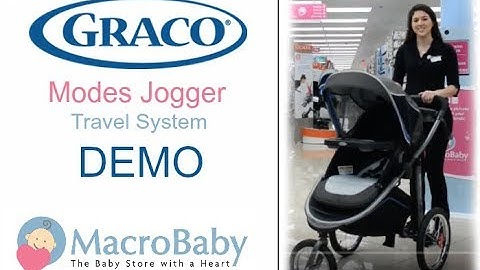Graco Jogger Modes Travel System - Stroller Demo | MacroBaby