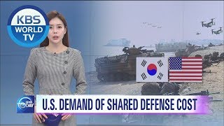 U.S. Demand of Defense Cost [News Today / ENG / 2019.11.08]