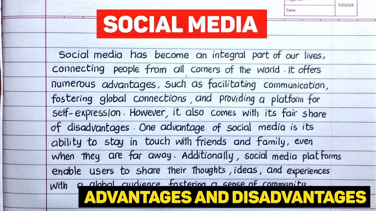 Advantages And Disadvantages Of Social Media Essay Writing YouTube advantages-and-disadvantages-of-social-media-essay-writing-youtube