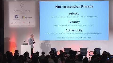 Ethereum as the decentralised world