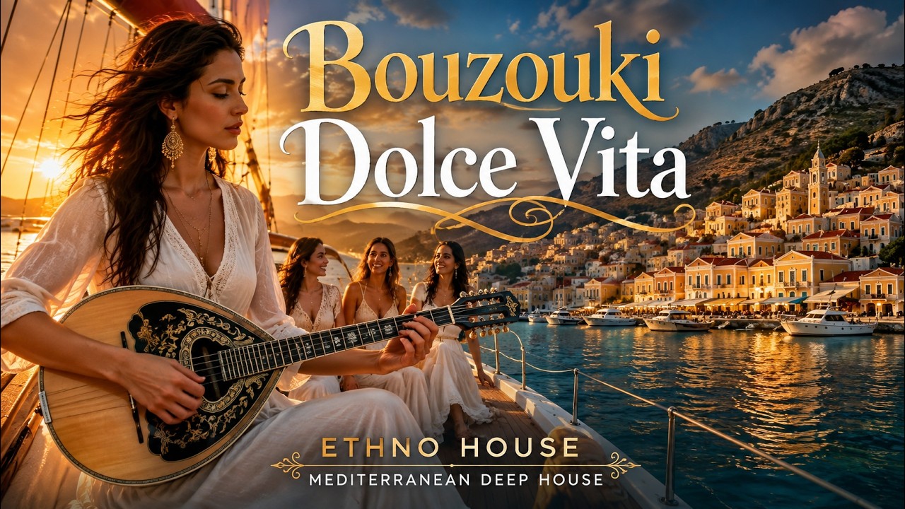 🎧 Ethno House – Bouzouki Dolce Vita | Mediterranean Deep House Music 2026
