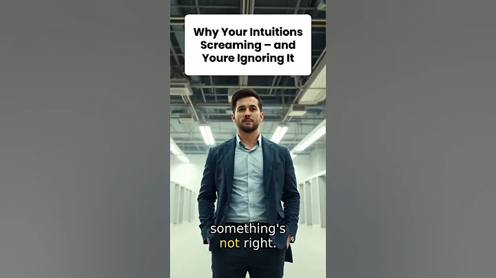 Why Your Intuitions Screaming – and Youre Ignoring It