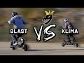 Nami Blast vs Nami Klima - electric scooter drag racing