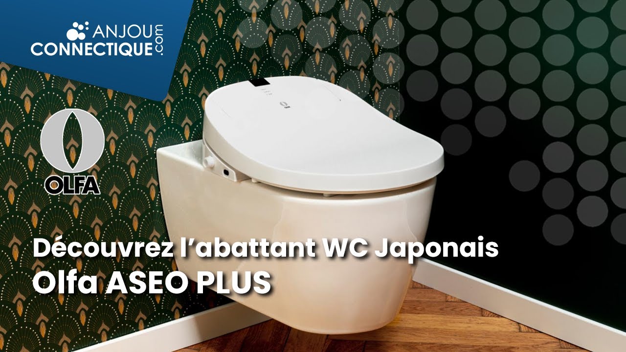 Découvrez l'abattant WC japonais Olfa ASEO PLUS 