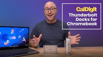 CalDigit Thunderbolt Docks for Chromebooks