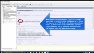 Estate Planning Document Assembly Tutorial Part 3 Profile