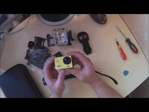 Китайская 4К экшен камера с Алиэкспресс (F60R клон GoPro)