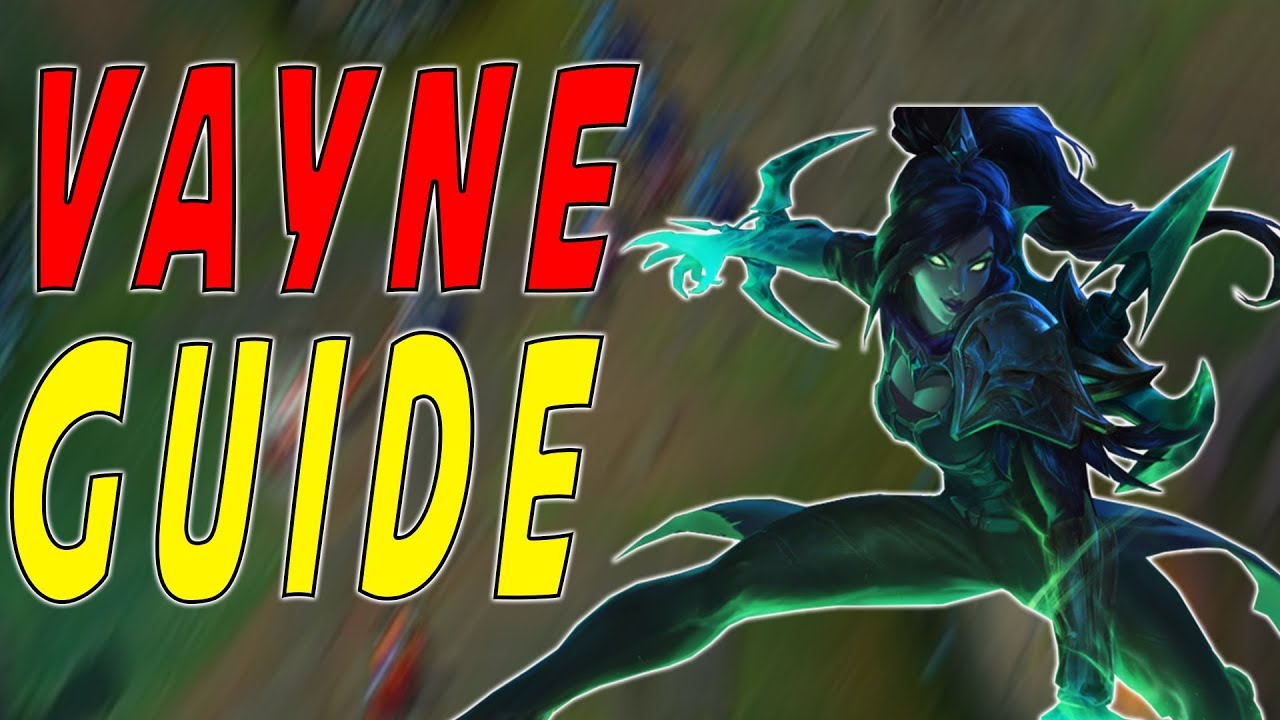 Vayne Guide Season 8 (8.14)|Tipps und Tricks![German/Deutsch]|Jukka ...