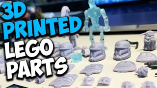 HUGE LEGO 3D Printed Pieces HAUL! (@natesminifigs & @custombrickbuilder)