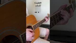 5 Beautiful Chords in Open D Tuning #guitarchords #songwriting #guitarlesson #folkguitar #shorts