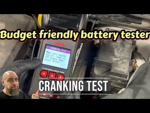 Handheld Battery Tester With Printer