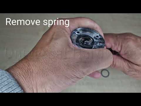 How to replace door handle springs, circlip, cam washers