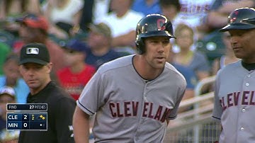 CLE@MIN: Murphy lines a two-run single to right