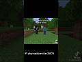 How it feels to play with w bro👥 #minecraft #shorts