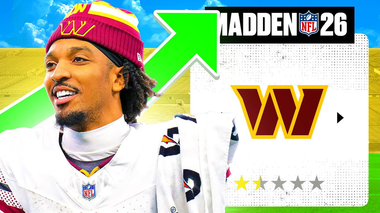 I Rebuilt The Washington Commanders In Madden 26!
