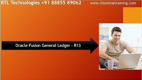 Oracle Fusion Cloud Financials GL Implementation Self Paced Training @20$(1500 INR)