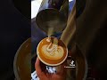 Wait for end 😱 Challenge this art 🎭#viral #views #coffee #latteart #shorts #song #new