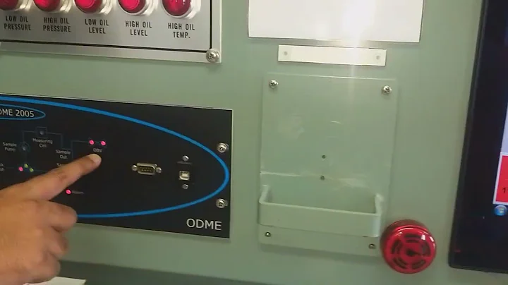 HOW TO TEST JOWA ODME, OIL DISCHARGE MONITORING AND CONTROL SYSTEM ON TANKER VESSEL.
