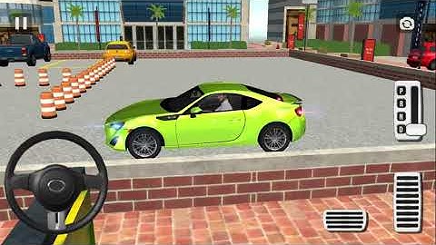 Car Parking Sports Car - Driving School - Level 3