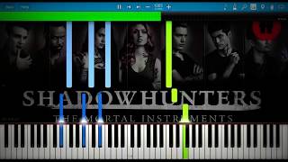 Video thumbnail of "Ruelle - This Is The Hunt (Shadowhunters) | Synthesia Piano Tutorial"