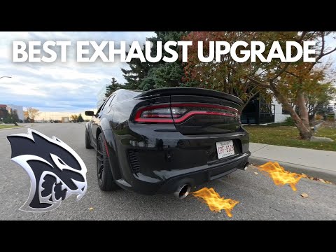 700+ HP Hellcat Charger with Vibrant Exhaust