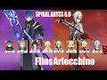 C0 Flins & C0 Arlecchino | Spiral Abyss 6.6 | Genshin Impact