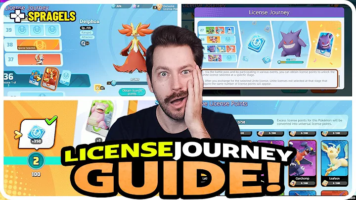 ULTIMATE License Journey Guide | Pokemon Unite