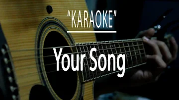 Your song - my one and only you (female version) - Acoustic karaoke