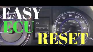 Easiest Way to clear, Reset the ECU, Ecm - ANY Infinity G37 without disconecting the battery