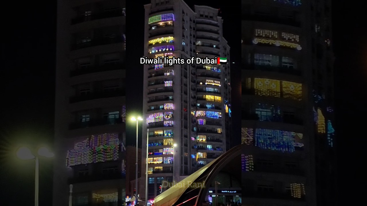 🪔 This is How Dubai Celebrates Diwali! 🗺️🇦🇪 