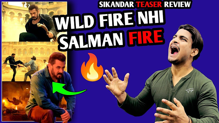 SIKANDAR Official Film Teaser Review | Sikandar Teaser Review | Sajid Nadiyadwala | Salman Khan