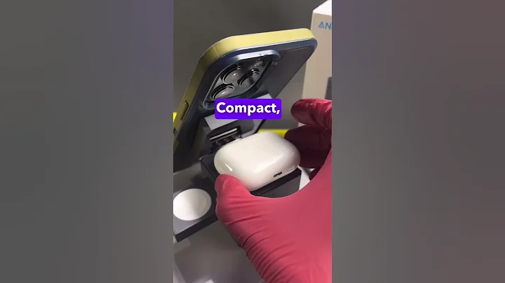 Unboxing the Anker 3-in-1 Cube MagSafe Charging Station ⚡📱⌚🎧 - the ultimate way to charge your