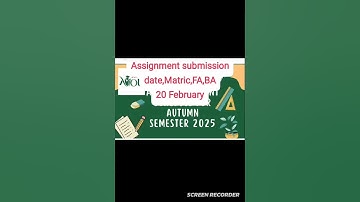 Question paper aiou autumn 2025 | aiou assignment | aiou question paper | The aiou