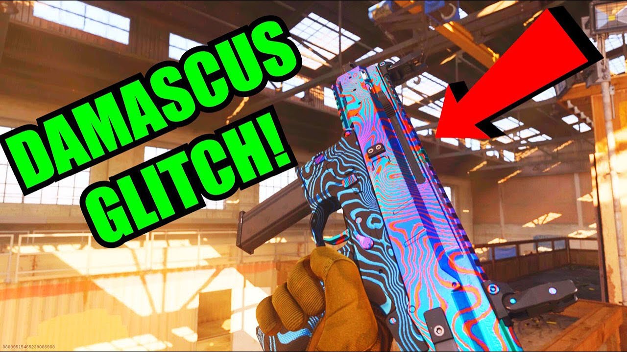 SOLO DAMASCUS CAMO GLITCH! INSTANTLY UNLOCK DAMASCUS CAMO GLITCH MW
