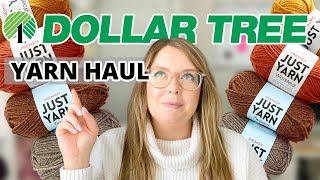 Dollar Tree Yarn Review | Knit & Crochet Haul