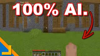 Minecraft but it is COMPLETELY AI GENERATED!! (Oasis)